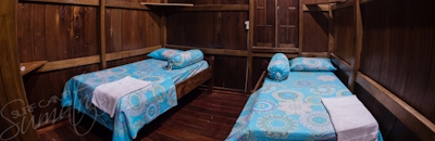 Wooden house standard twin share bedroom