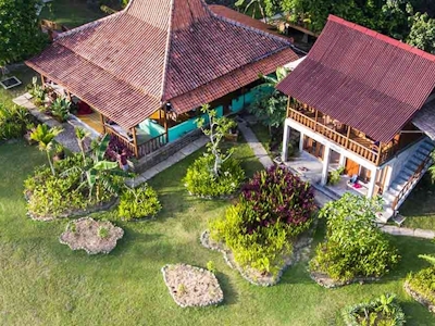 Restaurant and villa