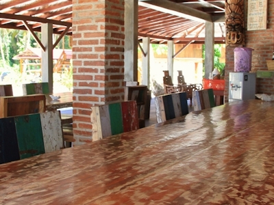 Dining area at the resort