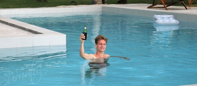 Its always beer oclock at Sumatra Surf Resort
