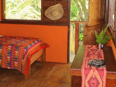 All accommodation opens up to catch the natural breeze