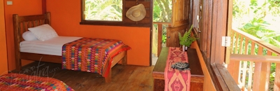 All accommodation opens up to catch the natural breeze