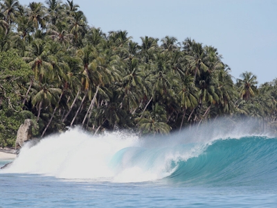 Some of the least crowded waves in Sumatra