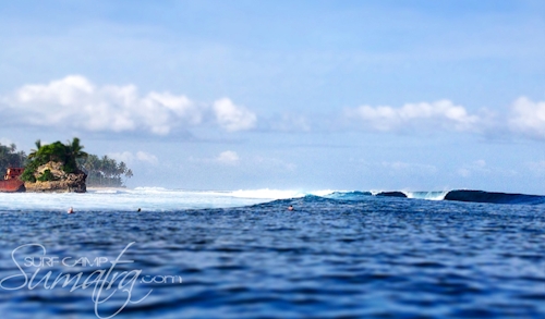 Banana Island  surf break Sumatra