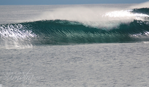 Joysticks surf break Sumatra