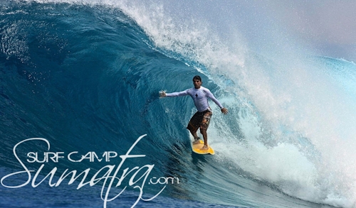 Bawa surf break Sumatra