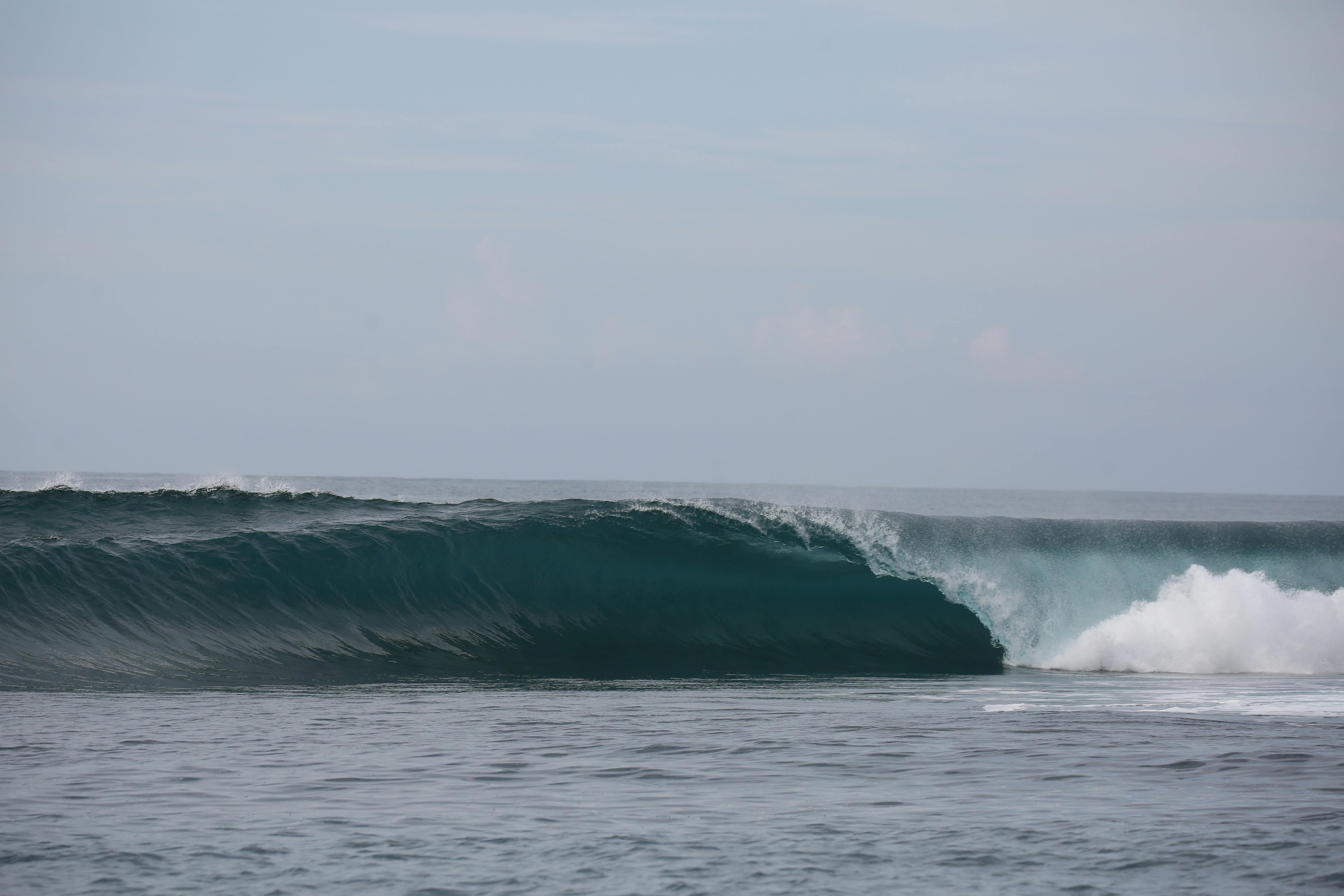 Bintangs surf break Sumatra