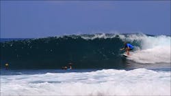 The Clit surf break Sumatra