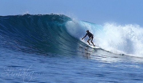 Tangguh (South) surf break Sumatra
