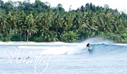 Beng Bengs surf break Sumatra