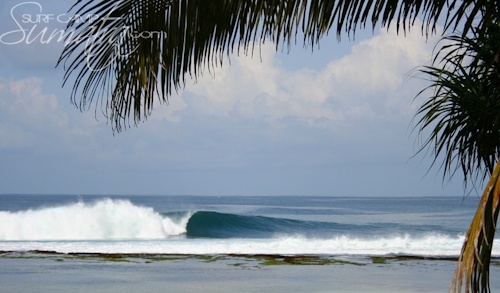 Honey Smacks surf break Sumatra