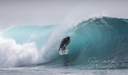 Hideaways surf break Sumatra