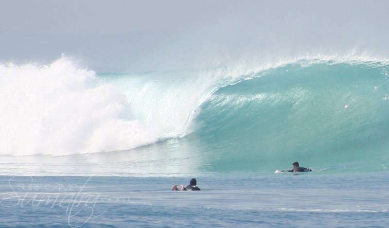 A Frames surf break Sumatra