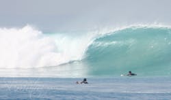A Frames surf break Sumatra