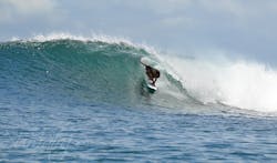 Four Bobs surf break Sumatra
