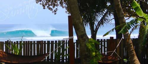The Slab surf break Sumatra