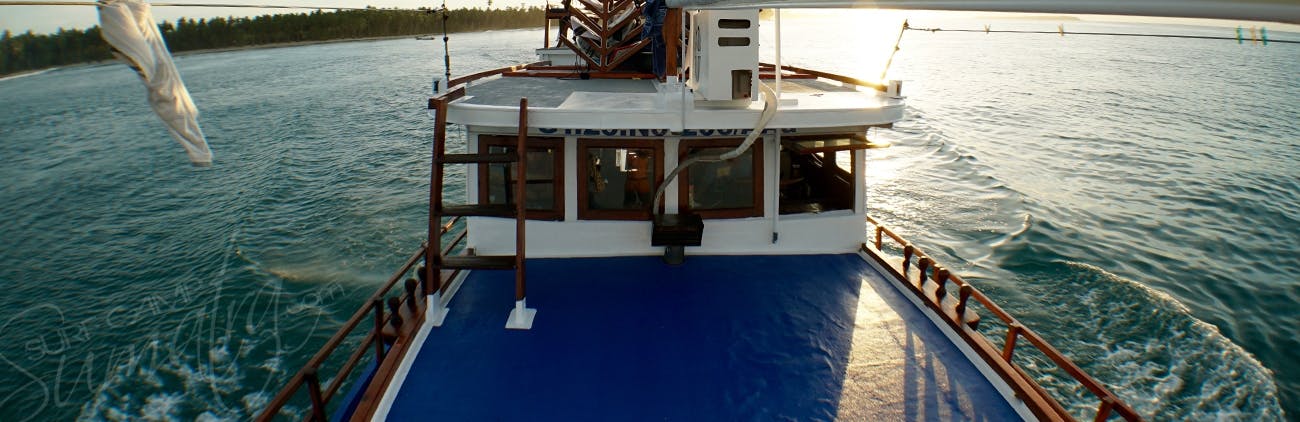 Plenty of room to relax aboard the Kuda Laut
