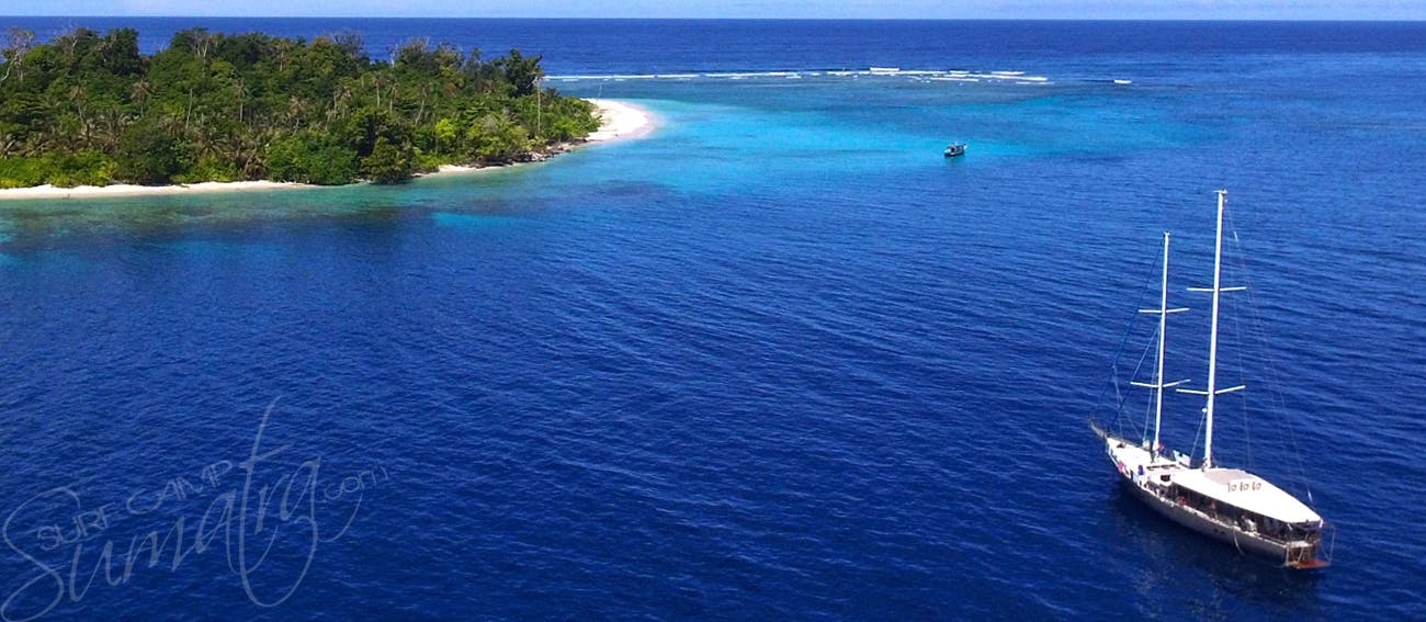 Anchored up in Sumatra