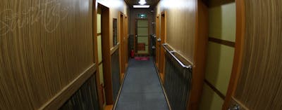 Sleeping quarters hallway