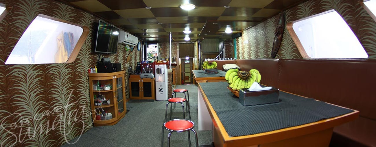 Air conditioned dining area