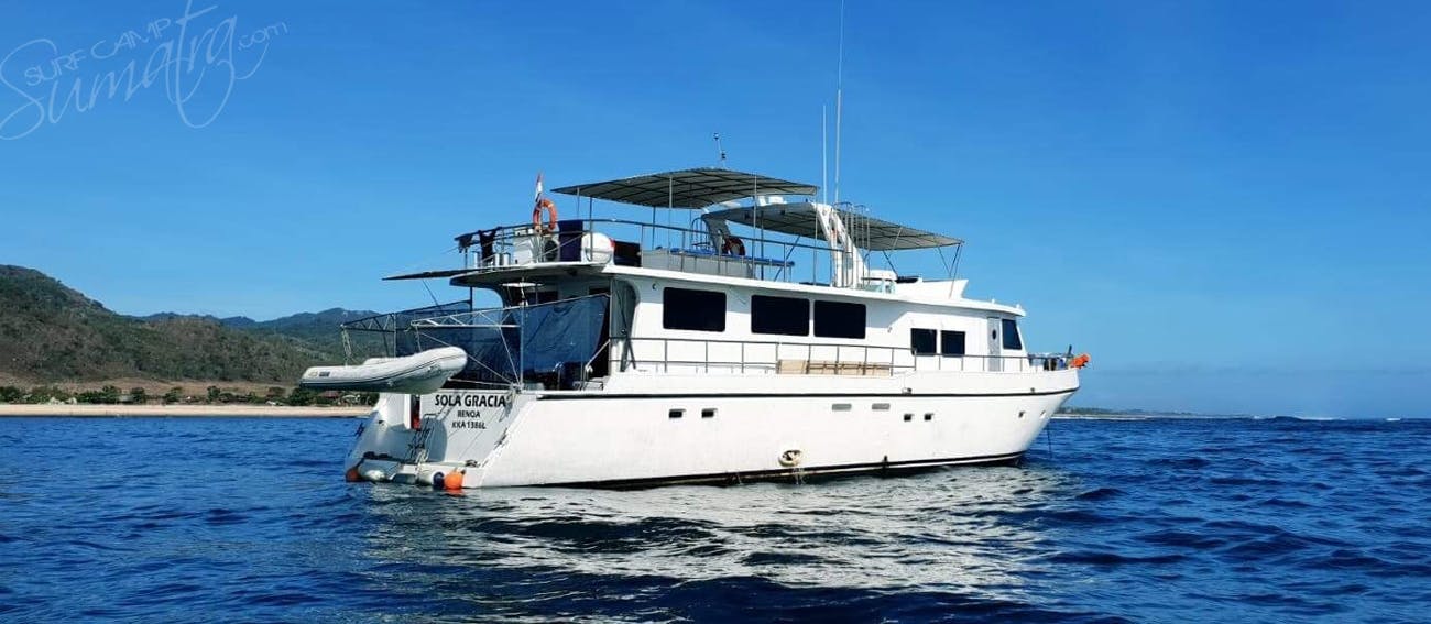 A high end surf charter but without the price tag 