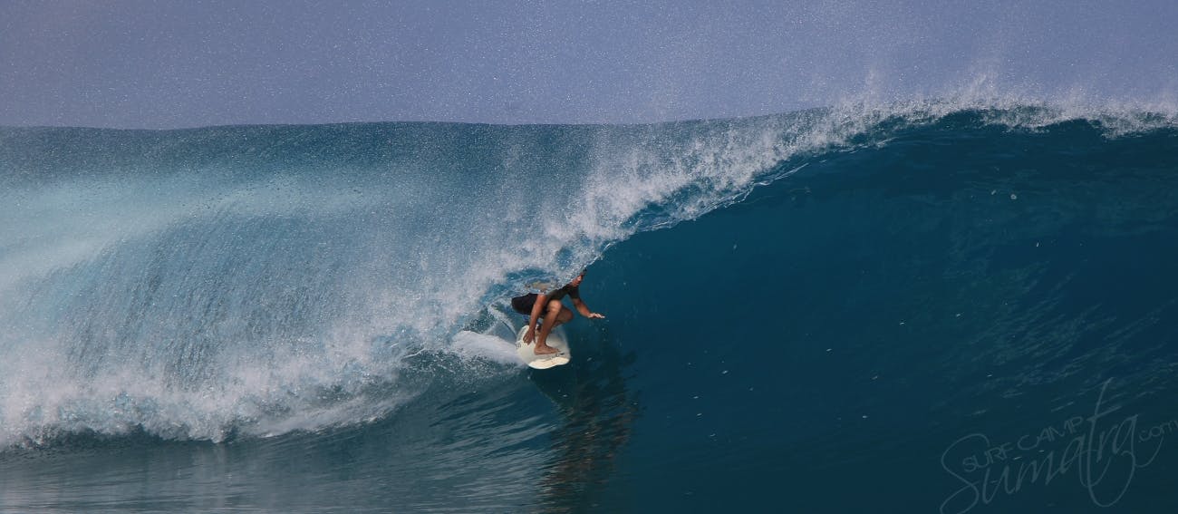 Slotted in the Mentawais