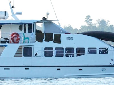 One of the most stylish charter boats operating in Sumatra