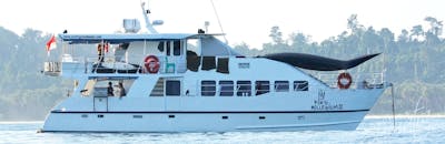 One of the most stylish charter boats operating in Sumatra