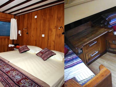 Excellent private cabins