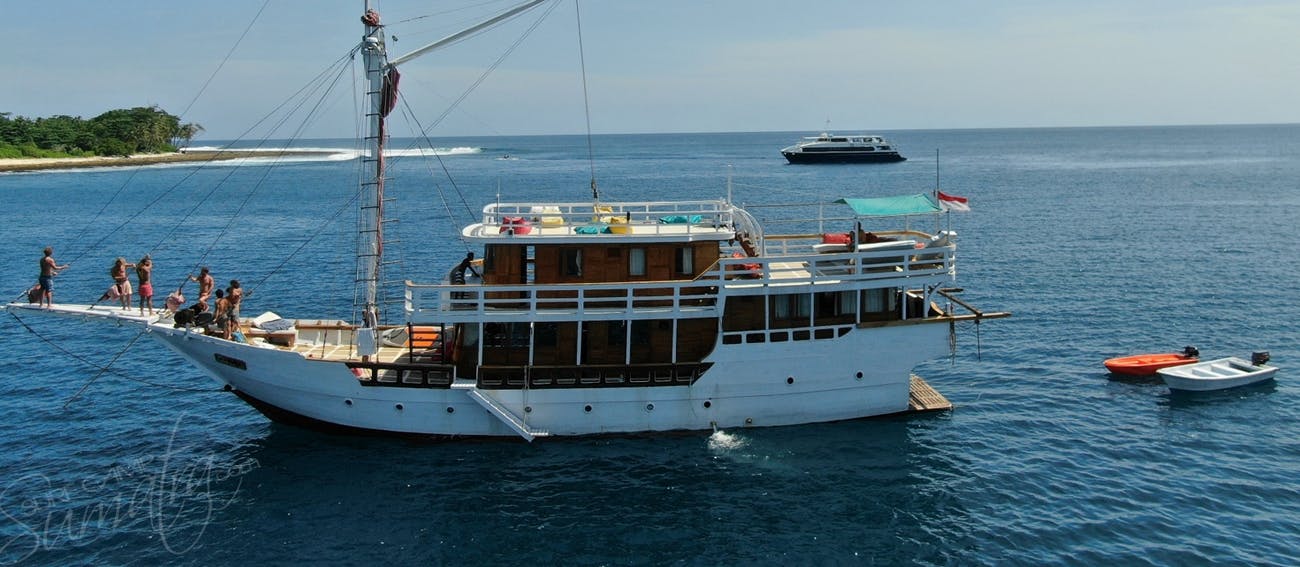 Anchored in the Mentawai Islands