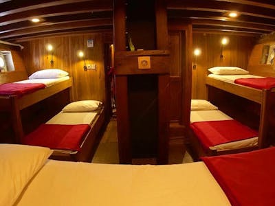 Room 1 with 5 beds & private toilet
