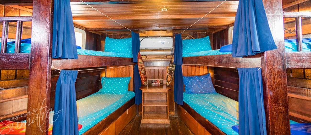 Guests sleeping cabin 2