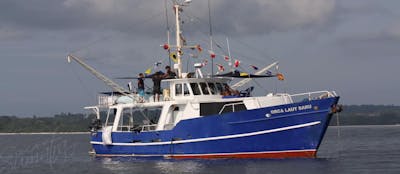 53ft steel hull surf charter 