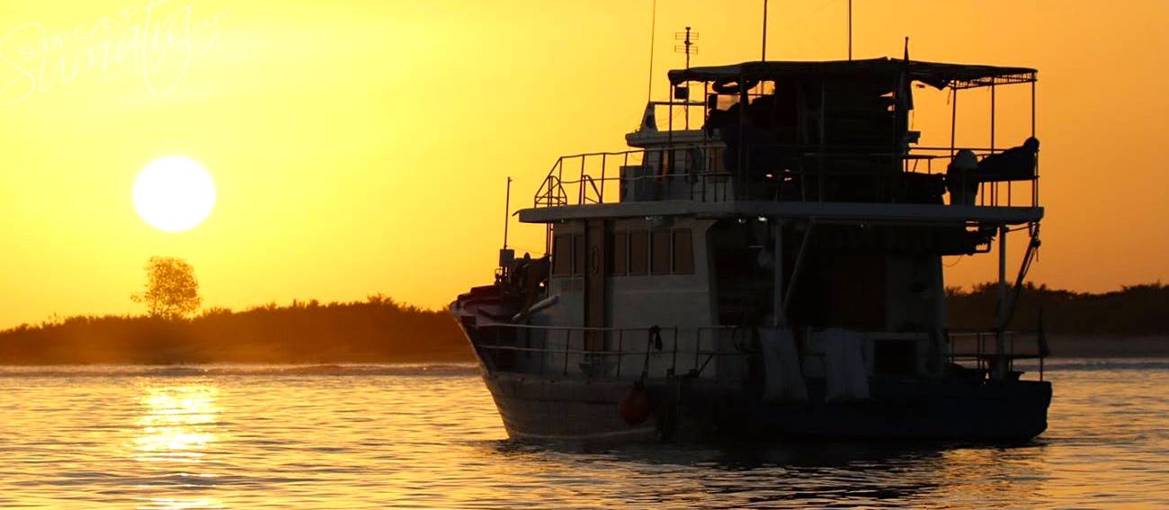 Dusk in the Mentawai islands